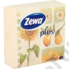 Kép 1/2 - Zewa Plus napraforgó mintás 1 rétegű szalvéta 45 darab