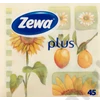 Kép 2/2 - Zewa Plus napraforgó mintás 1 rétegű szalvéta