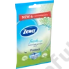 Kép 1/2 - Zewa Fresh to Go Protect nedves kéz- és arctörlő kendő