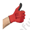 Kép 2/4 - Mercator® tech piros polyészter munkavédelmi kesztyű