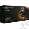 Mercator Gogrip black fekete gyémánttexturált vastag púdermentes nitril kesztyű 50 db