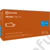 Mercator nitrylex high risk vastag púdermentes narancssárga nitril kesztyű 100 db