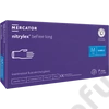 Kép 1/4 - Mercator® Nitrylex beFree Long púdermentes tintakék nitril kesztyű 100 db