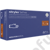 Kép 6/6 - nitrylex beFree púdermentes tintakék nitril kesztyű XL