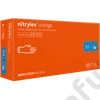 Kép 1/6 - Mercator® Nitrylex orange púdermentes nitril vizsgálókesztyű