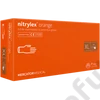 Kép 4/6 - Mercator® Nitrylex orange púdermentes nitril vizsgálókesztyű XL