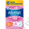 Kép 5/5 - ALWAYS Sensitive (1) normal plus egészségügyi betét 20 db régi