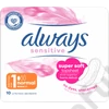Kép 1/5 - ALWAYS Sensitive normal (1) egészségügyi betét 10 db