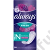 Kép 1/4 - Always Daily Fresh Normal friss illatú tisztasági betét 30 darab