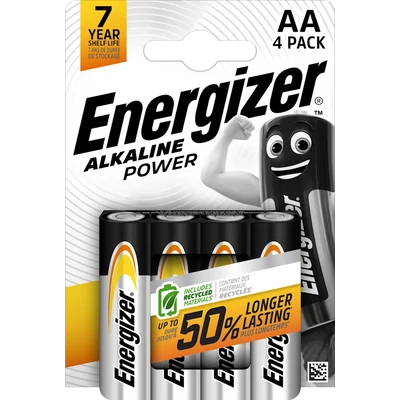 Energizer Alkaline Power ceruzaelem AA 4 darab