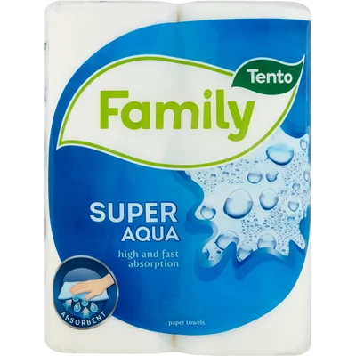 Tento Super Aqua papírtörlő 2 tekercs