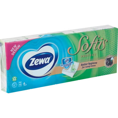 Zewa Softis Protect papírzsebkendő Zewa Softis Protect papírzsebkendő