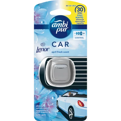 Ambi Pur April Fresh Scent autóillatosító 1 darab Ambi Pur April Fresh Scent autóillatosító 1 darab