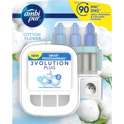 Ambi Pur elektromos légfrissítő Cotton Flower Ambi Pur elektromos légfrissítő Cotton Flower