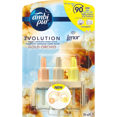 Ambi Pur 3Volution elektromos légfrissítő utántöltő Gold Orchid Ambi Pur 3Volution elektromos légfrissítő utántöltő Gold Orchid