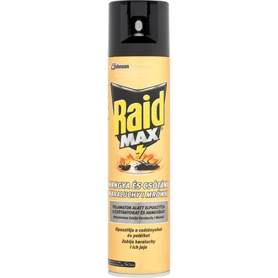 RAID hangya- és csótányirtó aeroszol 400 ml RAID hangya- és csótányirtó aeroszol 400 ml