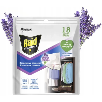 RAID molyirtó tasak levendula RAID molyirtó tasak levendula