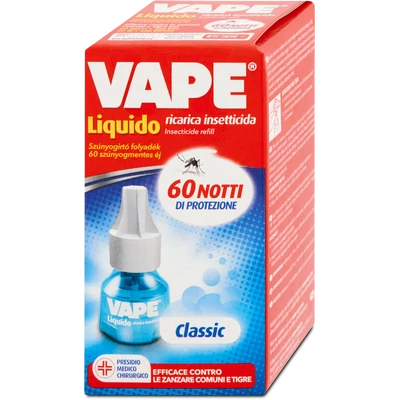 VAPE Classic szúnyogirtó folyadék 60 éjszakára VAPE Classic szúnyogirtó folyadék 60 éjszakára