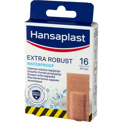 HANSAPLAST Extra Robust vízálló sebtapasz 16 db HANSAPLAST Extra Robust vízálló sebtapasz 16 db