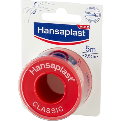 Hansaplast Classic 2,5 cm széles erős tapadású ragtapasz 5 méter Hansaplast Classic 2,5 cm széles erős tapadású ragtapasz 5 méter