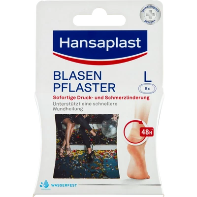 Hansaplast vízhólyagtapasz 5 darab Hansaplast vízhólyagtapasz 5 darab