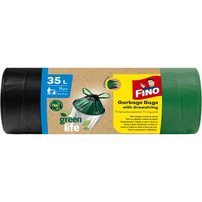 Hewa Fino zárószalagos szemeteszsák 35 liter Hewa Fino zárószalagos szemeteszsák 35 liter