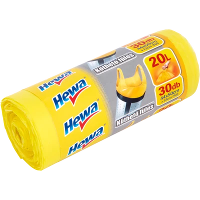 Hewa köthető füles szemeteszsák 20 liter Hewa köthető füles szemeteszsák 20 liter