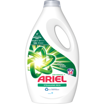 Ariel Universal + folyékony mosószer 34 mosáshoz
