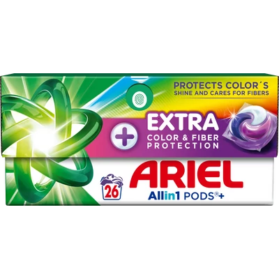 Ariel Extra Color &amp; Fiber Protection mosókapszula 26 darab