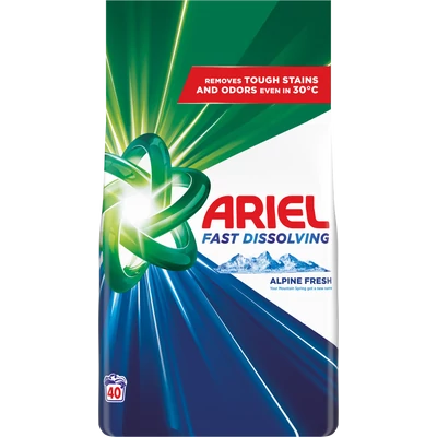 Ariel Alpine Fresh mosópor 40 mosáshoz