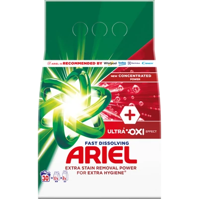 Ariel Aquapuder Ultra Oxi Effect mosópor 30 mosáshoz Ariel Aquapuder Ultra Oxi Effect mosópor 30 mosáshoz