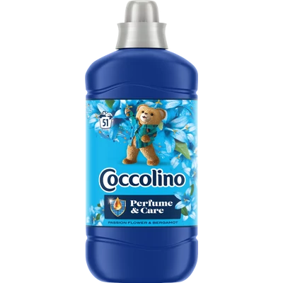 Coccolino Passion Flower & Bergamot textilöblítő 51 mosáshoz Coccolino Passion Flower & Bergamot textilöblítő 51 mosáshoz