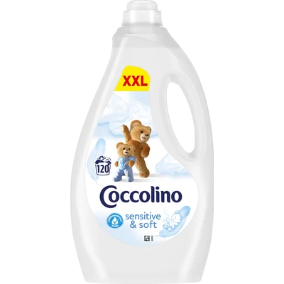 Coccolino sensitive &amp; soft textilöblítő 120 mosáshoz