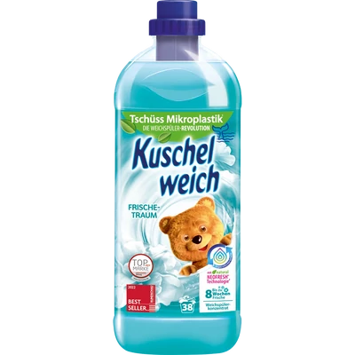 Kuschelweich Frischetraum textilöblítő 38 mosáshoz (1000 ml) Kuschelweich Frischetraum textilöblítő 38 mosáshoz (1000 ml)