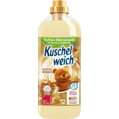 Kuschelweich Glücks Moment textilöblítő 38 mosáshoz (1000 ml) Kuschelweich Glücks Moment textilöblítő 38 mosáshoz (1000 ml)