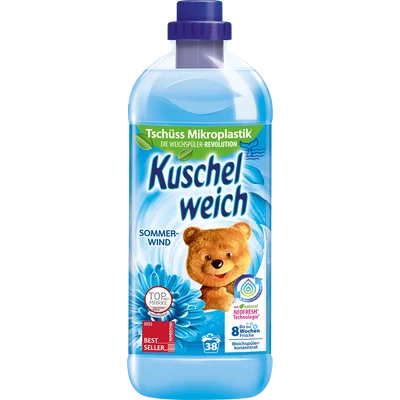 Kuschelweich Sommer Wind textilöblítő 38 mosáshoz (1000 ml) Kuschelweich Sommer Wind textilöblítő 38 mosáshoz (1000 ml)