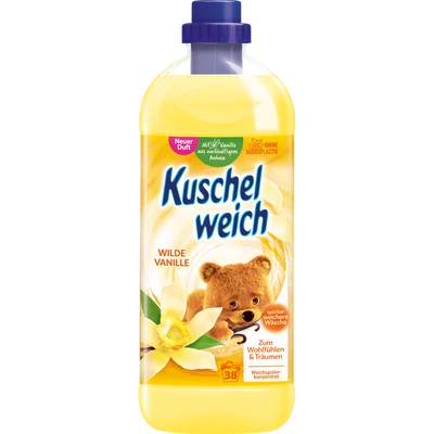 Kuschelweich Wilde Vanille textilöblítő 38 mosáshoz (1000 ml) Kuschelweich Wilde Vanille textilöblítő 38 mosáshoz (1000 ml)