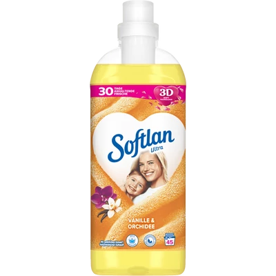Softlan Ultra Vanille &amp; Orchidee textilöblítő 45 mosáshoz (1000 ml)