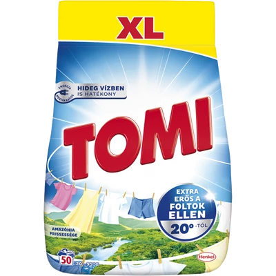 Tomi Amazónia frissessége mosópor 50 mosáshoz Tomi Amazónia frissessége mosópor 50 mosáshoz