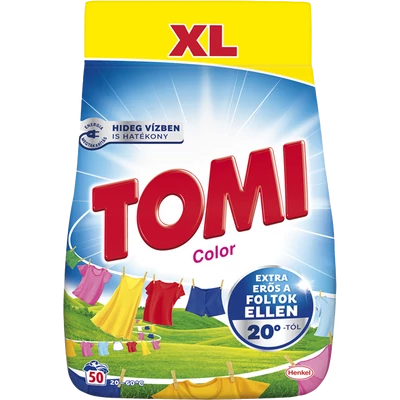 Tomi Color mosópor 50 mosás Tomi Color mosópor 50 mosás