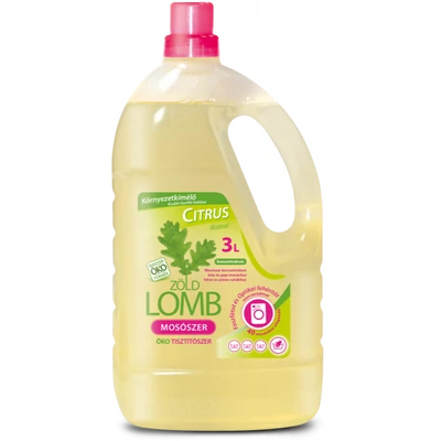 Zöldlomb citrus öko mosógél koncentrátum 3 liter