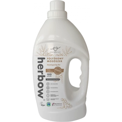 Herbow Gesztenyevirág folyékony mosószer fehér ruhákhoz 100 mosáshoz (3 liter) Herbow Gesztenyevirág folyékony mosószer fehér ruhákhoz 100 mosáshoz (3 liter)