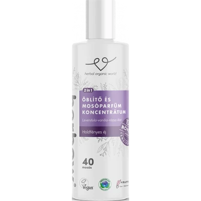 Herbow Holdfényes éj mosóparfüm és textilöblítő-szuperkoncentrátumlevendula, vanília és rózsa illattal 40 Herbow Holdfényes éj mosóparfüm és textilöblítő-szuperkoncentrátumlevendula, vanília és rózsa illattal 40