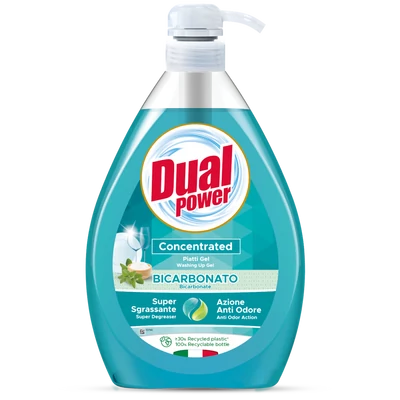Dual Power Bicarbonato szódabikarbónás koncentrált mosogatószer 1000 ml
