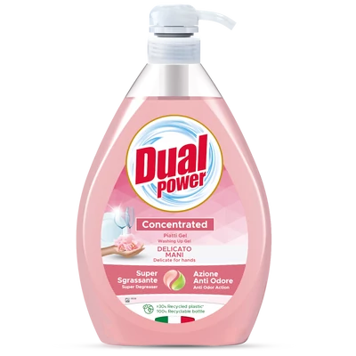 Dual Power Delicato mani kézkímélő koncentrált mosogatószer 1000 ml