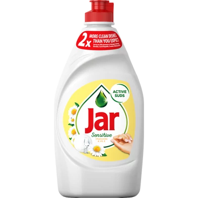 JAR Clean & Fresh Sensitive kamilla illatú mosogatószer 900 ml JAR Clean & Fresh Sensitive kamilla illatú mosogatószer 900 ml