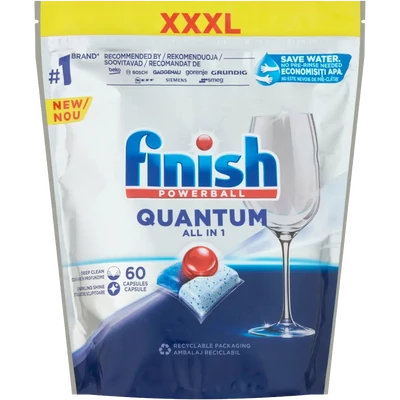 finish Quantum all in 1 mosogatógép tabletta 60 darab finish Quantum all in 1 mosogatógép tabletta 60 darab