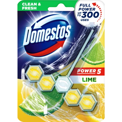 Domestos Power5 Lime WC frissítő 1 Domestos Power5 Lime WC frissítő 1