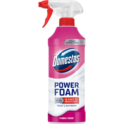 Domestos Power Foam Floral Fresh WC és fürdőszoba tisztító hab Domestos Power Foam Floral Fresh WC és fürdőszoba tisztító hab