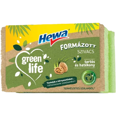 Hewa green life formázott szivacs 2 db Hewa green life formázott szivacs 2 db